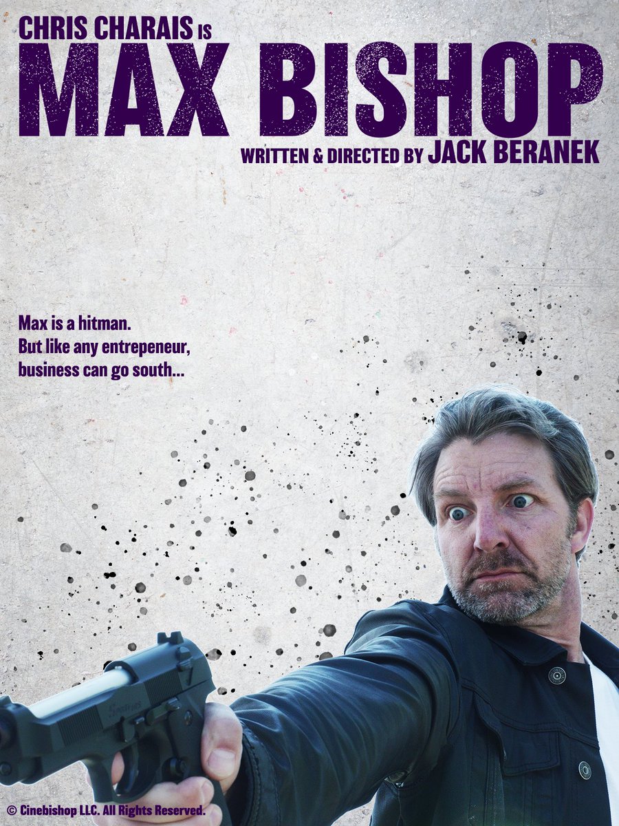 maxbishopmovie's tweet photo. OFFICIAL UK POSTER! Max is a hitman. But like any entrepreneur, business can go south... #maxbishop #poster #artwork #indiefilm #unitedkingdom #amazon #primevideo https://t.co/YQZqfD5xqX