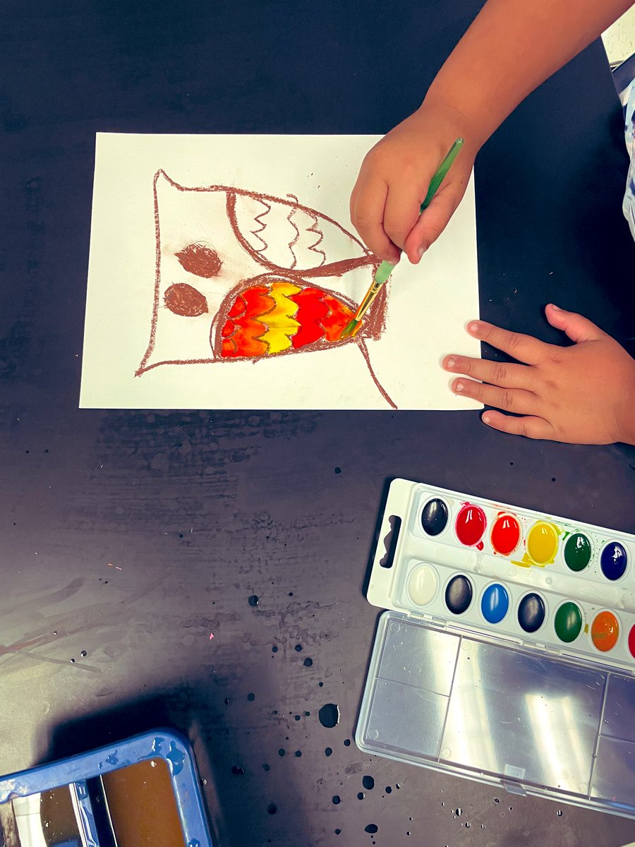 Whoooo loves these sweet owls? 1st grade artists are designing an owl with patterns and color! Can’t wait to add our backgrounds next time 🖼 #avonworthartists