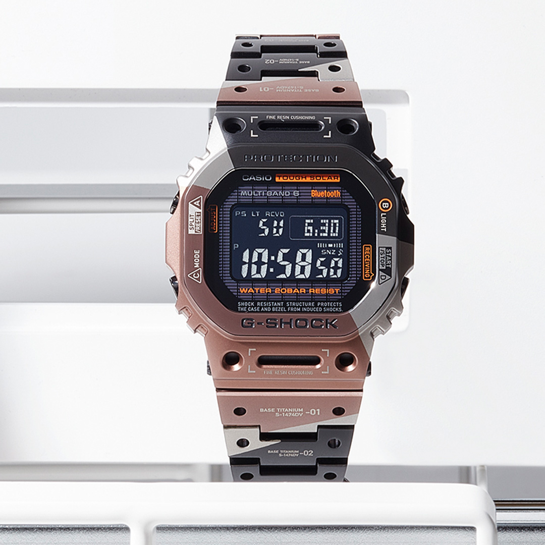 GShock_US's tweet photo. Take a step into science fiction. The stunning G-SHOCK Virtual Armor series pairs geometric camouflage and a tech-centric color finish to evoke the style of digital gear. 

#GSHOCK #VirtualArmor #luxurywatches https://t.co/kfKn7DEyiK