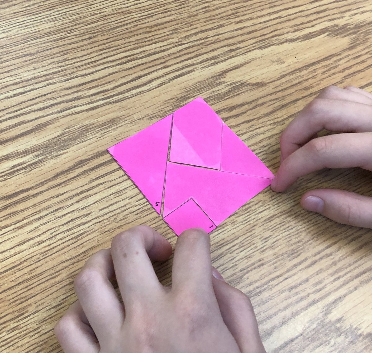 Today’s message in math class: to be good at math doesn’t mean you have to be fast at math. Understanding what you are doing is most important. 
Then more challenging puzzles! Thanks to <a href="/mathequalslove/">Sarah Carter</a> for the 1-4-5 square, pi, and parts of a whole puzzles. <a href="/ALorneCassidy/">A Lorne Cassidy</a> <a href="/OCDSB/">OCDSB</a>