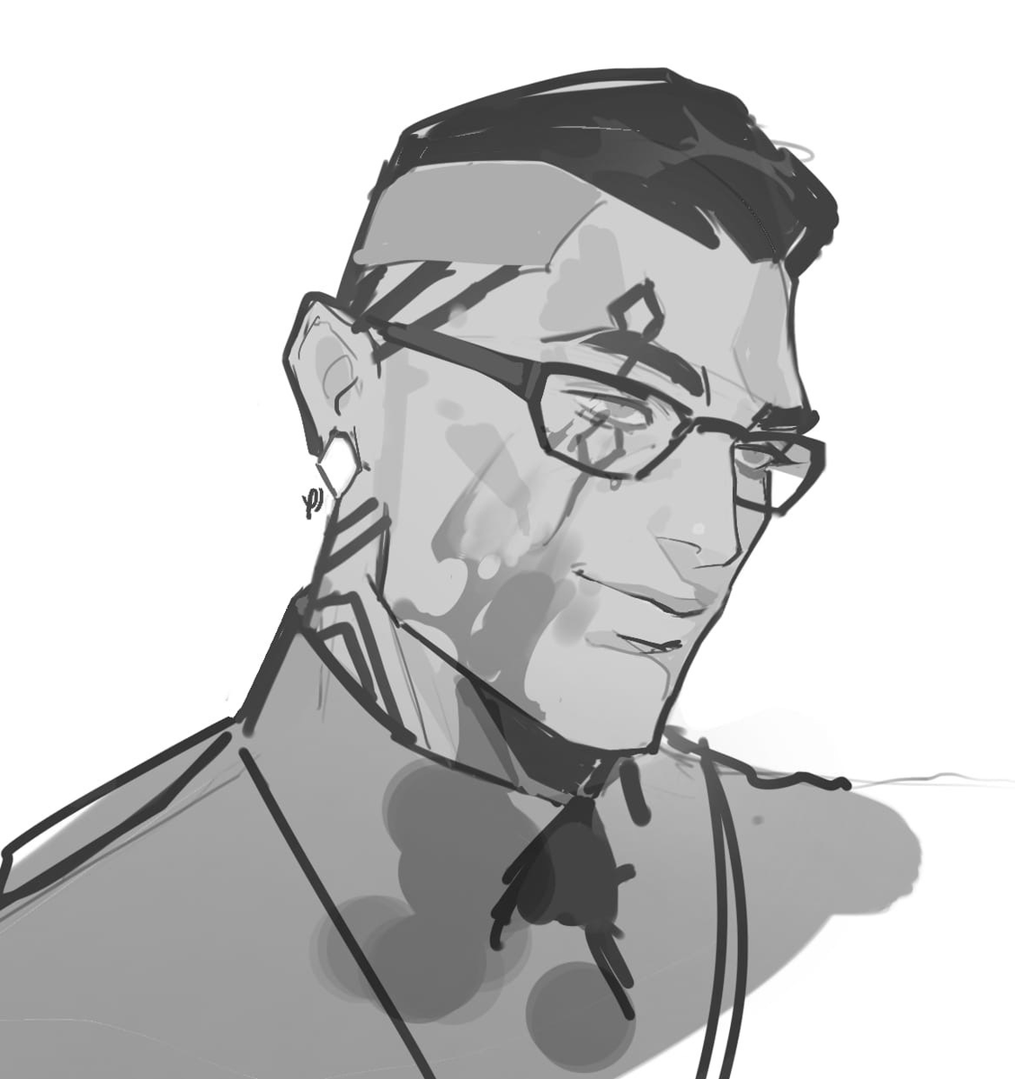xj1709's tweet photo. #VALORANT #Chamber #Deadeye sketch https://t.co/jWfoSiPRLq