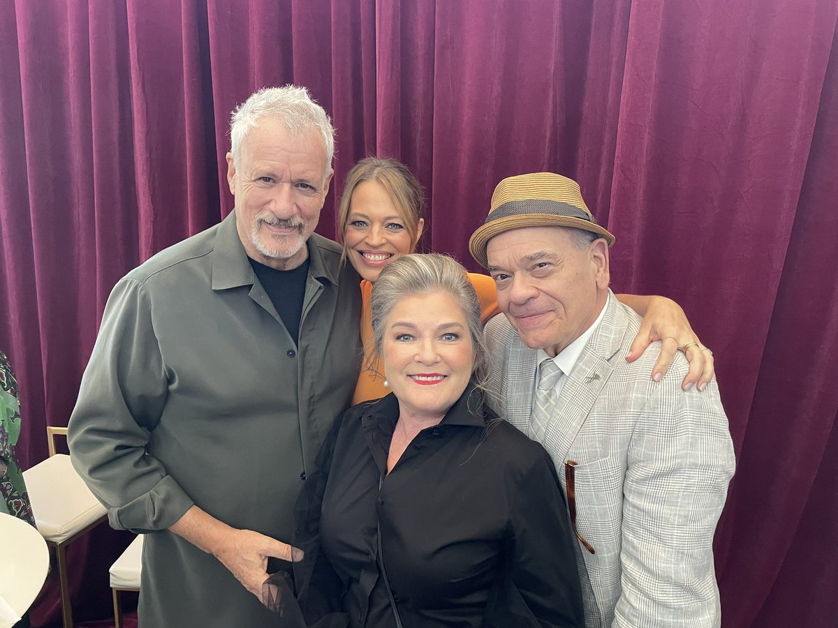 Seems that we can't go anywhere without our Doctor - didn't <a href="/RobertPicardo/">Robert Picardo</a> look dapper on #StarTrekDay?