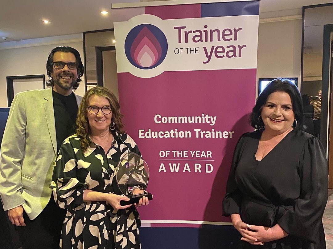 SGSCC's tweet photo. Congratulations to Deborah-Leigh Highly Commended CCA Trainer of the Year award winner!
Deborah you are an amazing inspiration to all the team and well deserving of this award. Congratulations! ππΌ π
#ccasydney2022 #learnandgrow #highlycommendedaward #traineroftheyear #sgscc https://t.co/1bOlQ95LeX