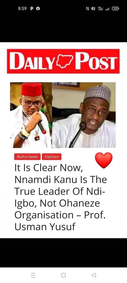 ■IPOB COMMAND TOTAL LOCKDOWN 

It is absolutely clear that Nnamdi Kanu and IPOB is in total control of Biafraland.