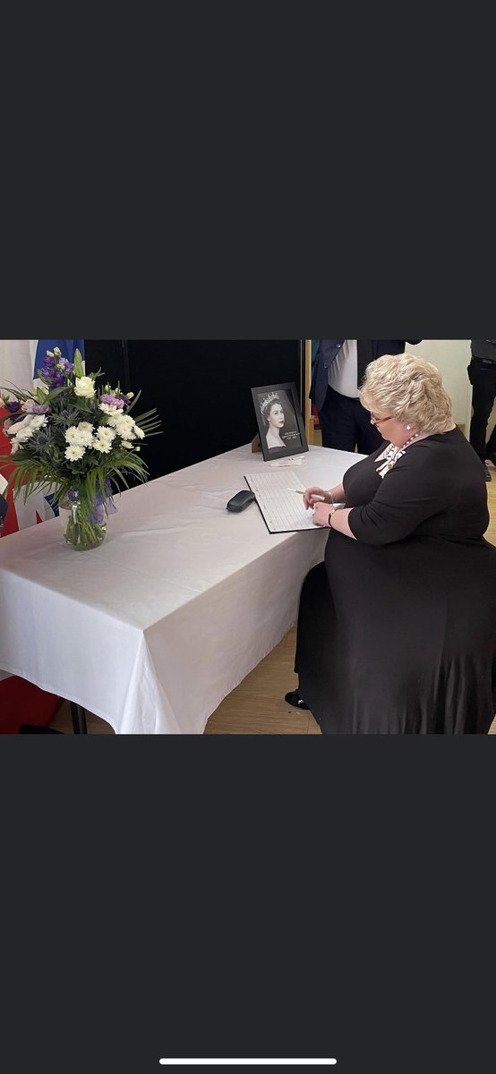 Book of Condolence for the passing of Queen Elizabeth II open daily at Spectrum Centre 10am-5pm till Friday.PlsRT <a href="/LSCABelfast/">LSCA Shankill</a> <a href="/ShankillWomens/">Shankill Shared Women's Centre</a> <a href="/shankillmirror/">John MacVicar</a> <a href="/ACTinitiativeNI/">ACT Initiative (Central)</a> <a href="/ShankillTavern/">MountainviewTavern</a> <a href="/berlinswiftsfc/">Berlin Swifts & Swiftettes Football Club</a> <a href="/AlbertFoundry/">Albert Foundry FC</a> <a href="/22ndOldBoys/">22nd Old Boys</a> <a href="/impongo22/">George From The Shankill REPORT ALL DRUG DEALERS</a>