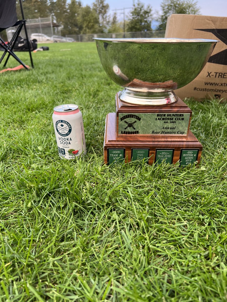 BEERHUNTERLAX's tweet photo. Thank you ⁦@CSBeverageCo⁩ for keeping us hydrated on the weekend  We appreciate your support for #HuntersCup Looking forward to our  15th year anniversary ⁦@BackoftheBird⁩ #Refreshing #TastesBetterAfterWinning #ChampsAreHere #HuntersLax https://t.co/MqId07yTbI