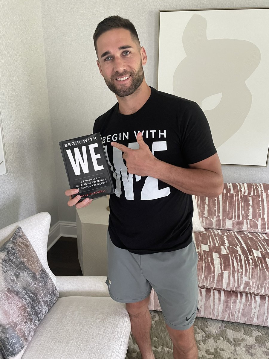 Making my way through Begin With WE by @kylemcdowellinc I’ve gotten to know Kyle and can honestly say, this guy is one heck of an authentic leader. He practices what he preaches and this book is going to have a huge impact on anyone who reads it. Begin With WE is a must read!