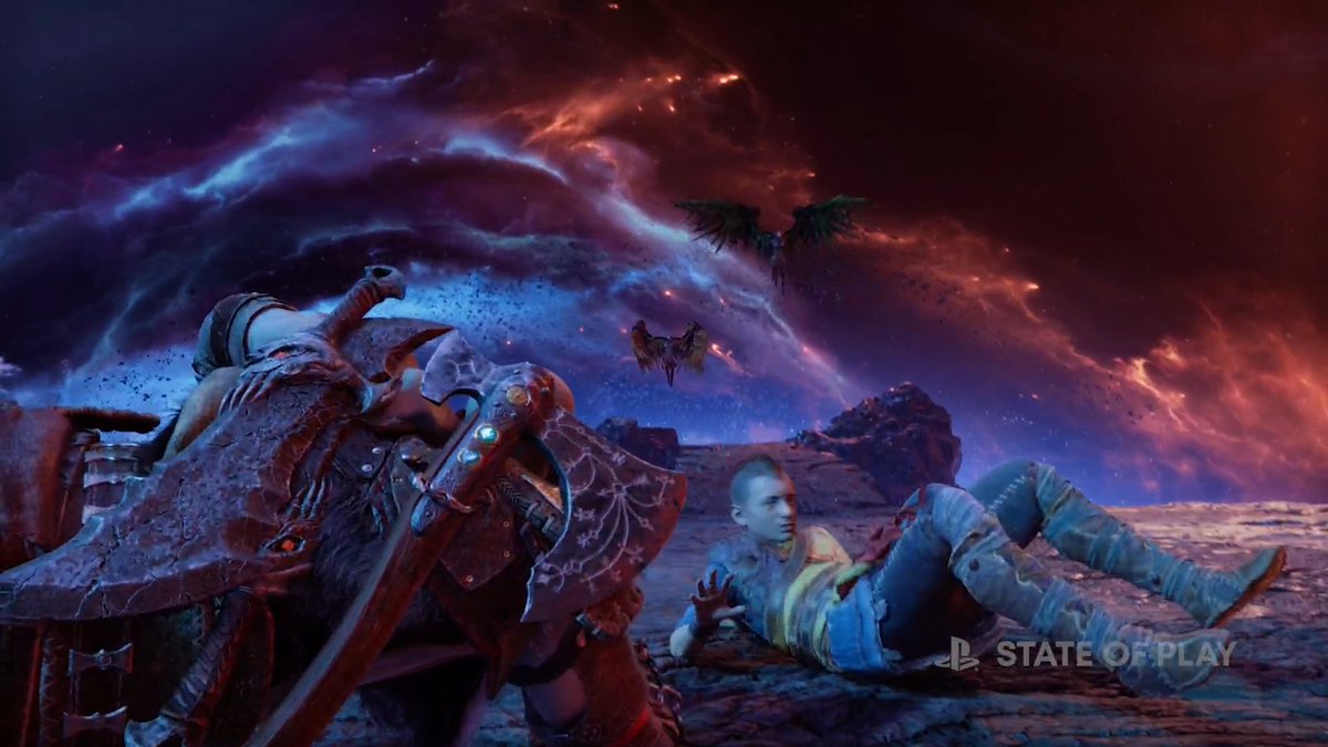 LibraryTow's tweet photo. Nuevo vistazo de God of War: Ragnarok https://t.co/ZWU0IvAjXB
