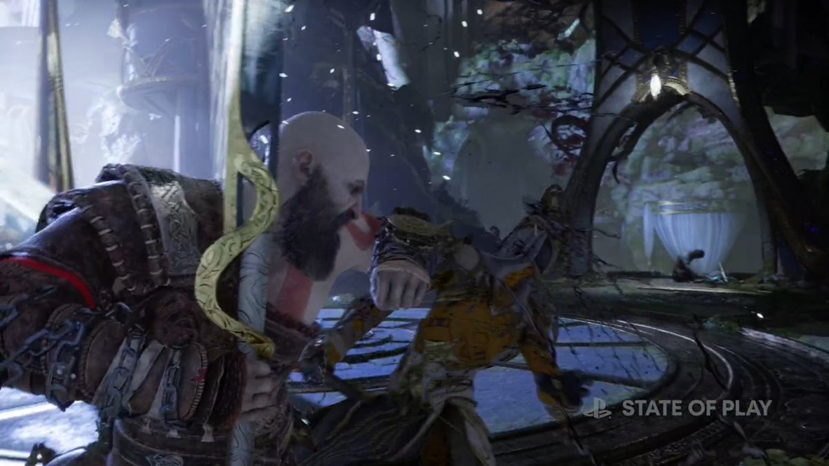 LibraryTow's tweet photo. Nuevo vistazo de God of War: Ragnarok https://t.co/ZWU0IvAjXB