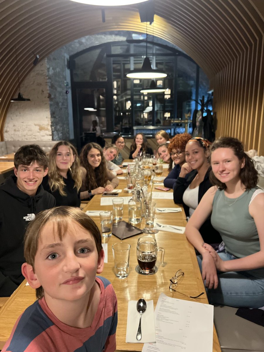 MSMU's tweet photo. Checking in with the Mounties studying in Prague this semester, accompanied by Professors Elizabeth and Charles Strauss and their four children. #exploreboundlessly https://t.co/sBh7Sqbb2s