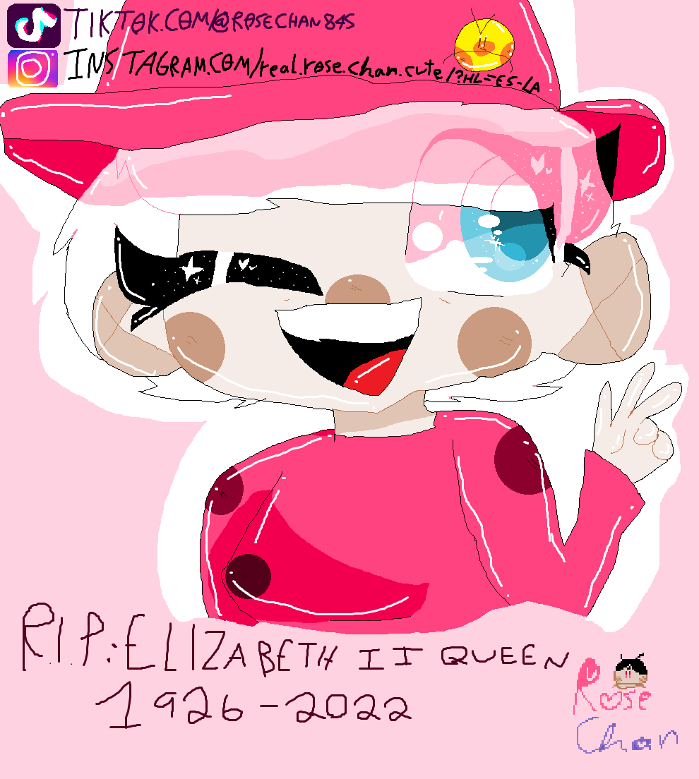 RoseCha11988029's tweet photo. Elizabeth II (1926-2022) fanart like tribute #IsabelII #elizabethqueen #elizabethii #lareinaisabelii #fanart #digitalart #digitaldrawing #fandrawing #drawing #art #artistontwitter #uwu #owo #microsoftpaint #mspaint #paint #fypシ #fyp #foryou #tribute #dead https://t.co/veKGUxx4RN