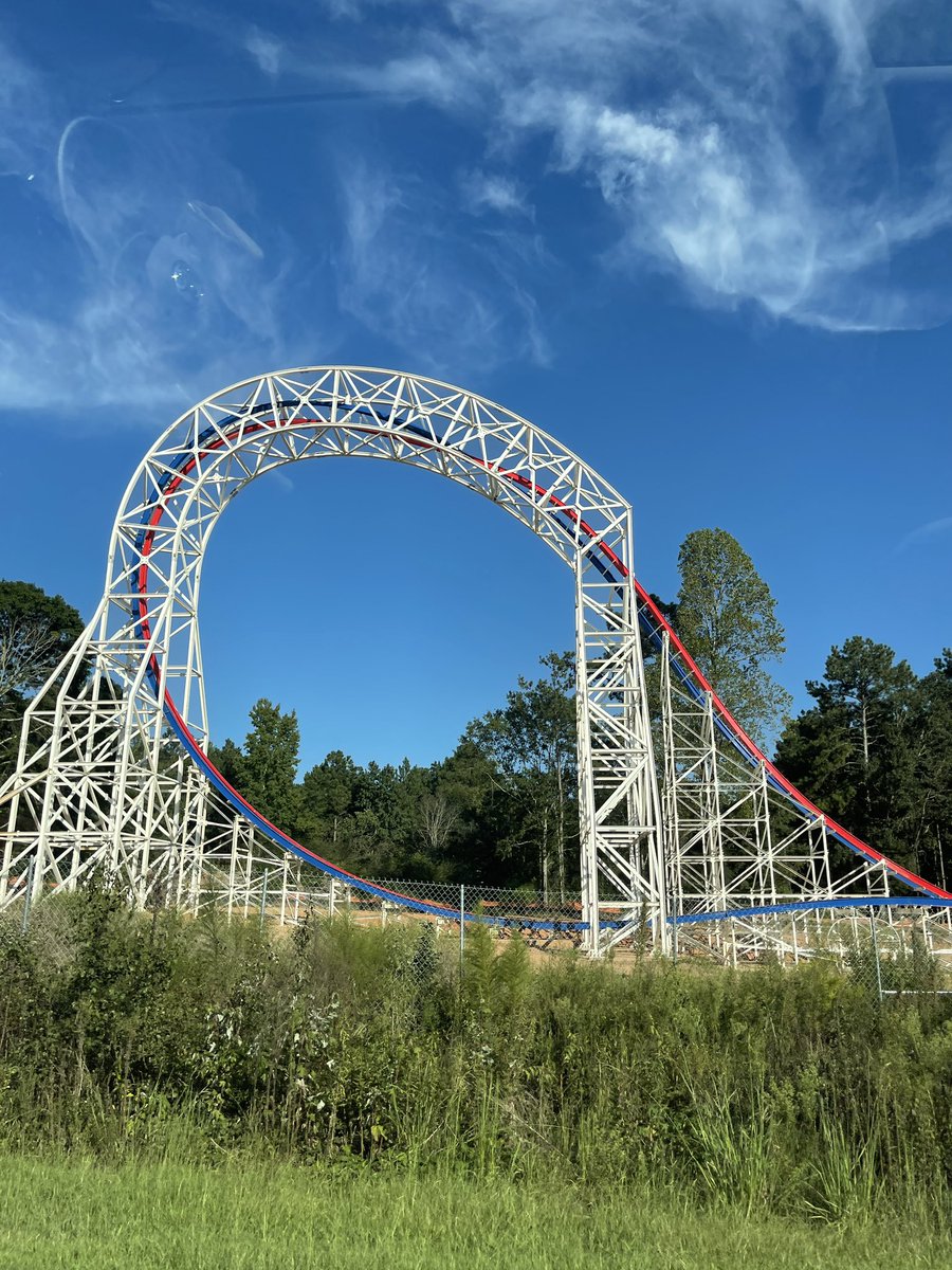 BuckeyeCoaster's tweet image. Wow! That’s my reaction to #ArieForceOne at @FunSpotAtlanta! I got to stop by &amp;amp; see the construction 🚧 progress today &amp;amp; I am beyond excited for this coaster to open! I can’t wait! #FunSpotAtlanta #FunSpotAmerica #RMC