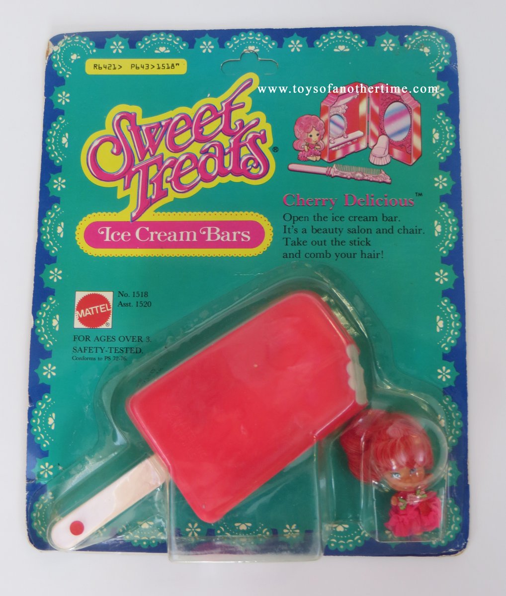 toysofanothert's tweet photo. Mattel Sweet Treats Cherry Delicious Liddle Kiddle type doll, MOC, available at Toys of Another Time: https://t.co/6D59mVmcra
#liddlekiddles #1960s #1970s #vintagedolls #NRFB #kiddles #Mattel #icecream #vintagetoys https://t.co/Y8ibp8KYMA