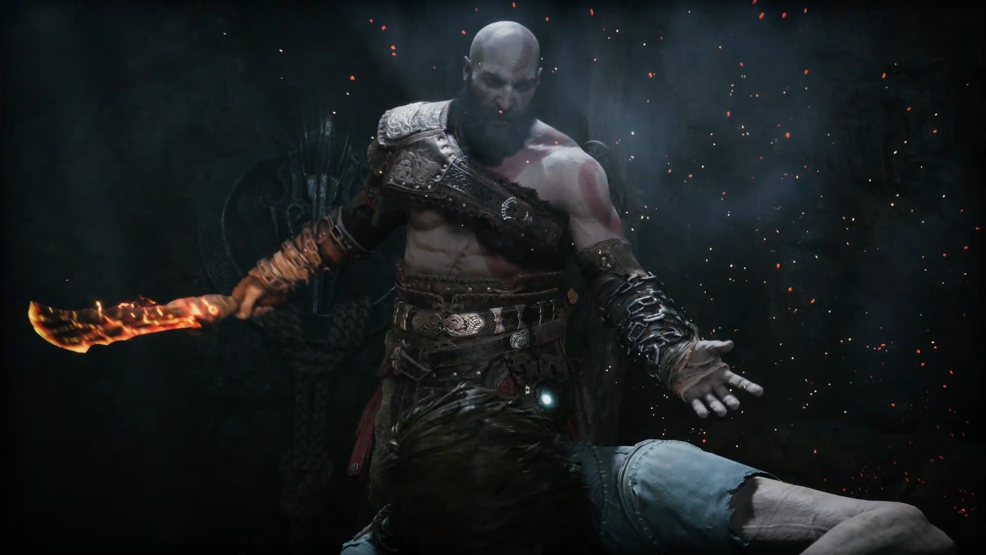 HD wallpaper: God of War, Kratos, Thor, Ragnarok