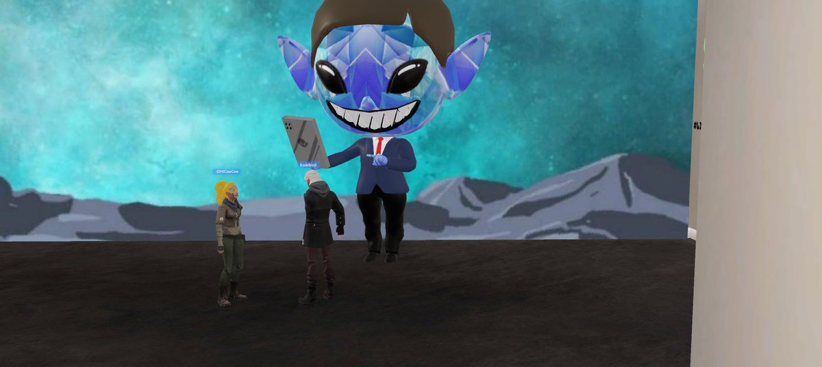 Vitmeta_vit's tweet photo. Hi @HICeeCee! We see you in our gallery on @spatialxr!
https://t.co/4y1bRdSW2s
#metaverse #littlealienclub #lac #spatial https://t.co/FZI0ZknTbb