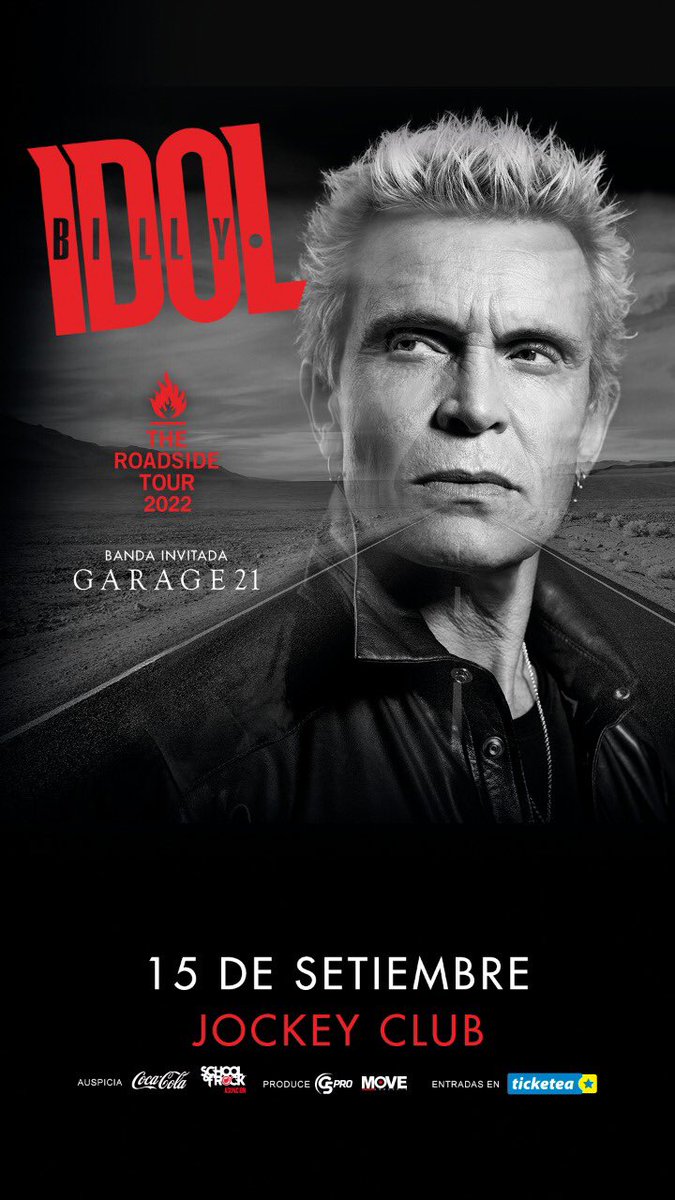 Tocamos con la leyenda <a href="/BillyIdol/">Billy Idol</a> 🔥