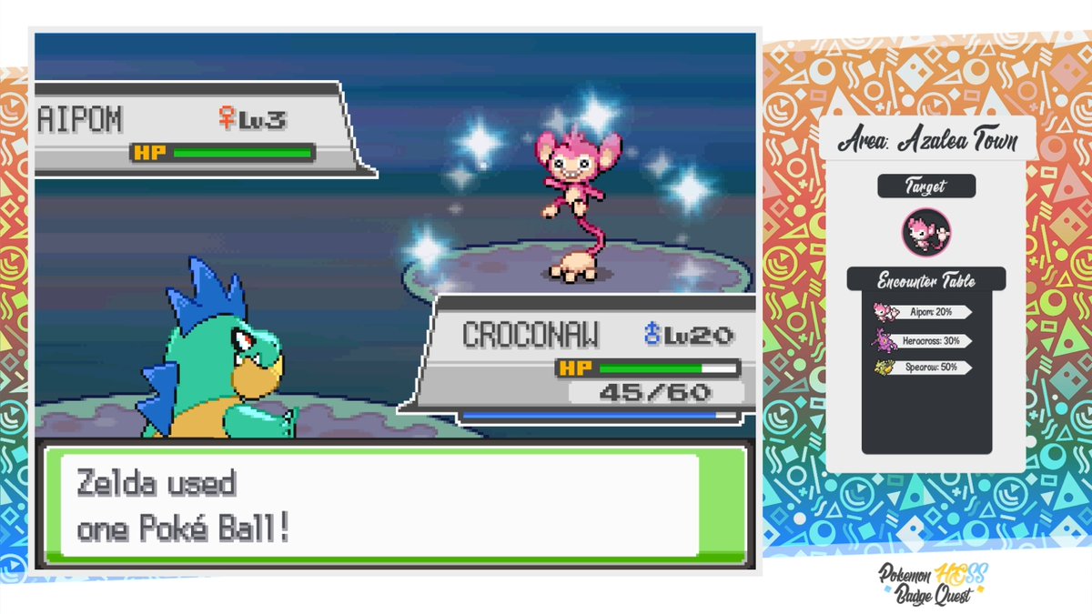 JCBLPs's tweet photo. Are you kidding me?!

Shiny Aipom! ✨🐒

This appeared after 1,428 Headbutts and is my 2nd member for my HGSS Badge Quest. Getting a Heracross 1st Phase then Aipom the next without a single Spearow is perfection. https://t.co/9ArQWqJXWt