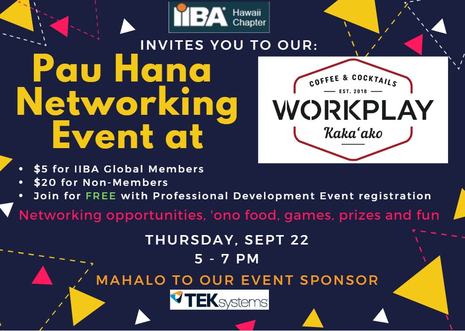 Our anniversary is coming up! Join us in person to celebrate on Thurs, Sept 22nd from 5-7 pm at WORKPLAY! There will games, prizes, and fun! RSVP at ow.ly/4Oxb50KIAkG