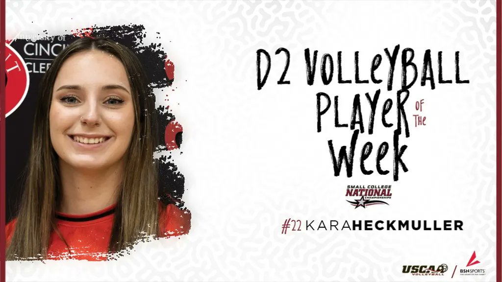 Week 3 Volleyball Players of the Week have been announced! For more information visit theuscaa.com.