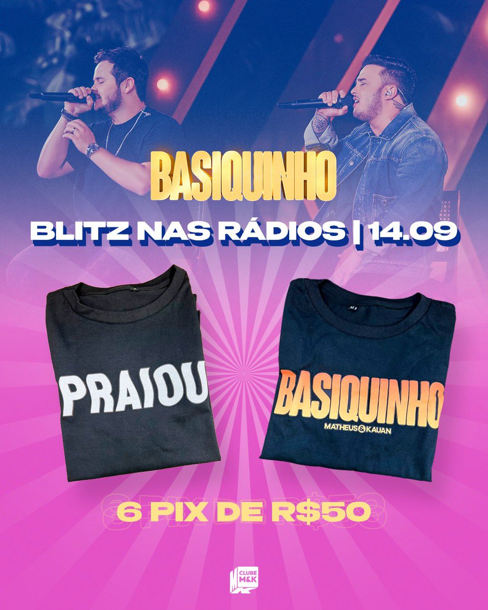 centraldefasmek's tweet photo. Vamos fazer #Basiquinho crescer nas rádios de todo o país?

Amanhã, dia 14/09, é dia de blitz valendo prêmio para quem pedir mais a música em todas as rádios!
O link com os telefones das principais rádios do Brasil: https://t.co/7WA1N2VNNQ
Para participar é fácil + https://t.co/4unWLT4Ftc