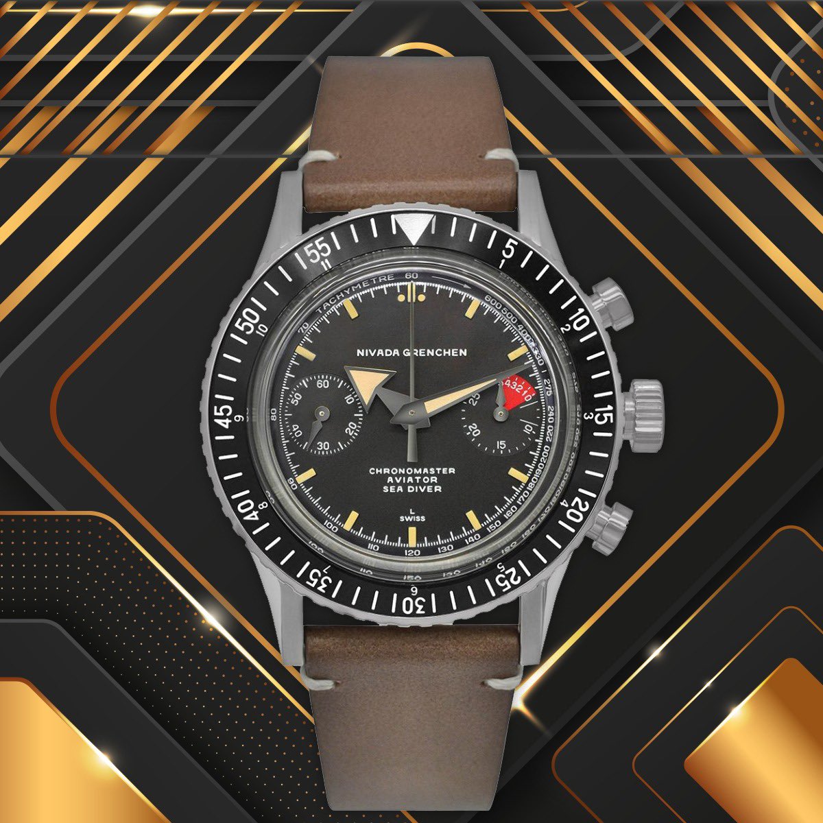 NIVADAMx's tweet photo. Chronomaster con correas de piel café es mucho más sexy para cualquier look casual ✨🙌

https://t.co/kyvMeHIhgj https://t.co/STQEGABze7
