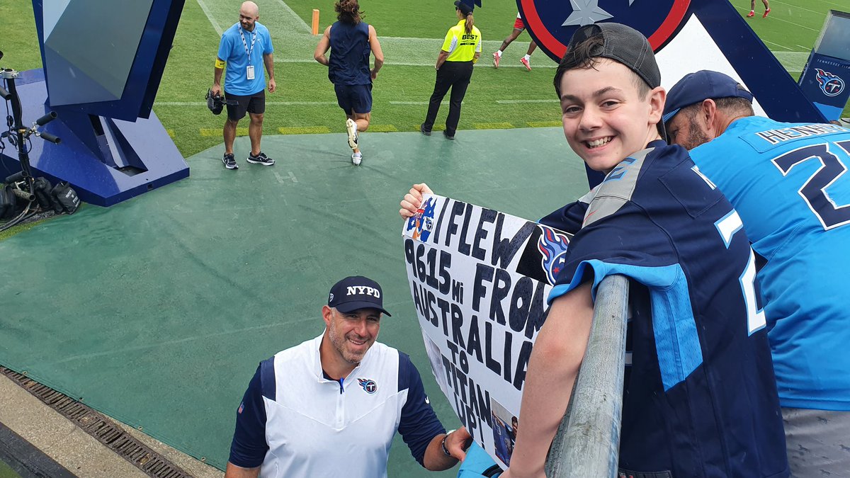aussie_gstaa's tweet photo. @CoachVrabel50 Absolute champion for stopping to have a quick chat with my son. We came a long way and this meant the world to him. https://t.co/WwKmSh1lQz