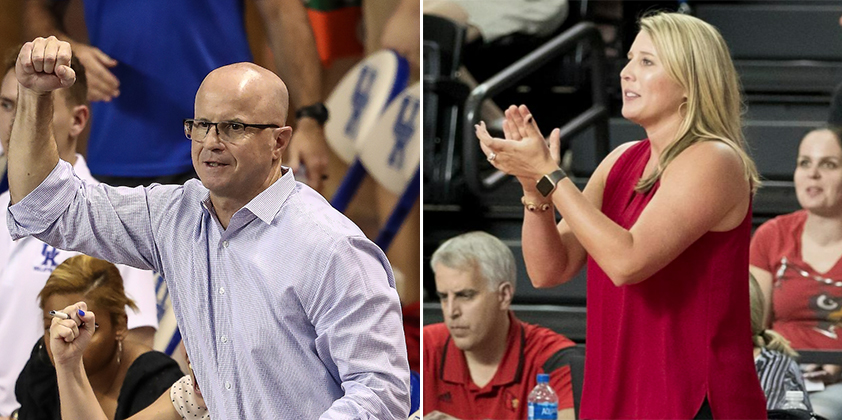 AVCA (@avcavolleyball) on Twitter photo 🚨Big News🚨
Volleyball fans, you’ve been clamoring for more DI WVB on ESPN. Well, tomorrow night, it’s happening!
ESPN will show No. 3 <a href="/LouisvilleVB/">Louisville Volleyball</a> at No. 13 <a href="/KentuckyVB/">Kentucky Volleyball</a>, starting at 7 p.m. (Eastern).
Make sure to tune in—and tell a friend or 22—to help get those ratings up. 🚨Big News🚨
Volleyball fans, you’ve been clamoring for more DI WVB on ESPN. Well, tomorrow night, it’s happening!
ESPN will show No. 3 <a href="/LouisvilleVB/">Louisville Volleyball</a> at No. 13 <a href="/KentuckyVB/">Kentucky Volleyball</a>, starting at 7 p.m. (Eastern).
Make sure to tune in—and tell a friend or 22—to help get those ratings up.