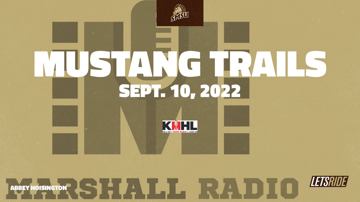 SMSUMustangs's tweet photo. This week, Ryan Rohlik goes down Mustang Trails with senior soccer player, Abbey Hoisington! Listen here: https://t.co/ZS8gGNRX5C https://t.co/y87ctQz2tL