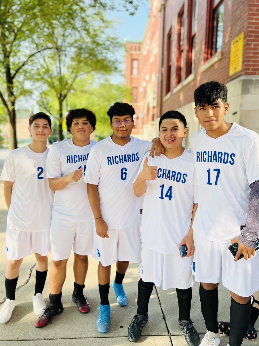 New uniforms!! ¡guapo! <a href="/RCA_WARRIORS/">Richards Career Academy</a>