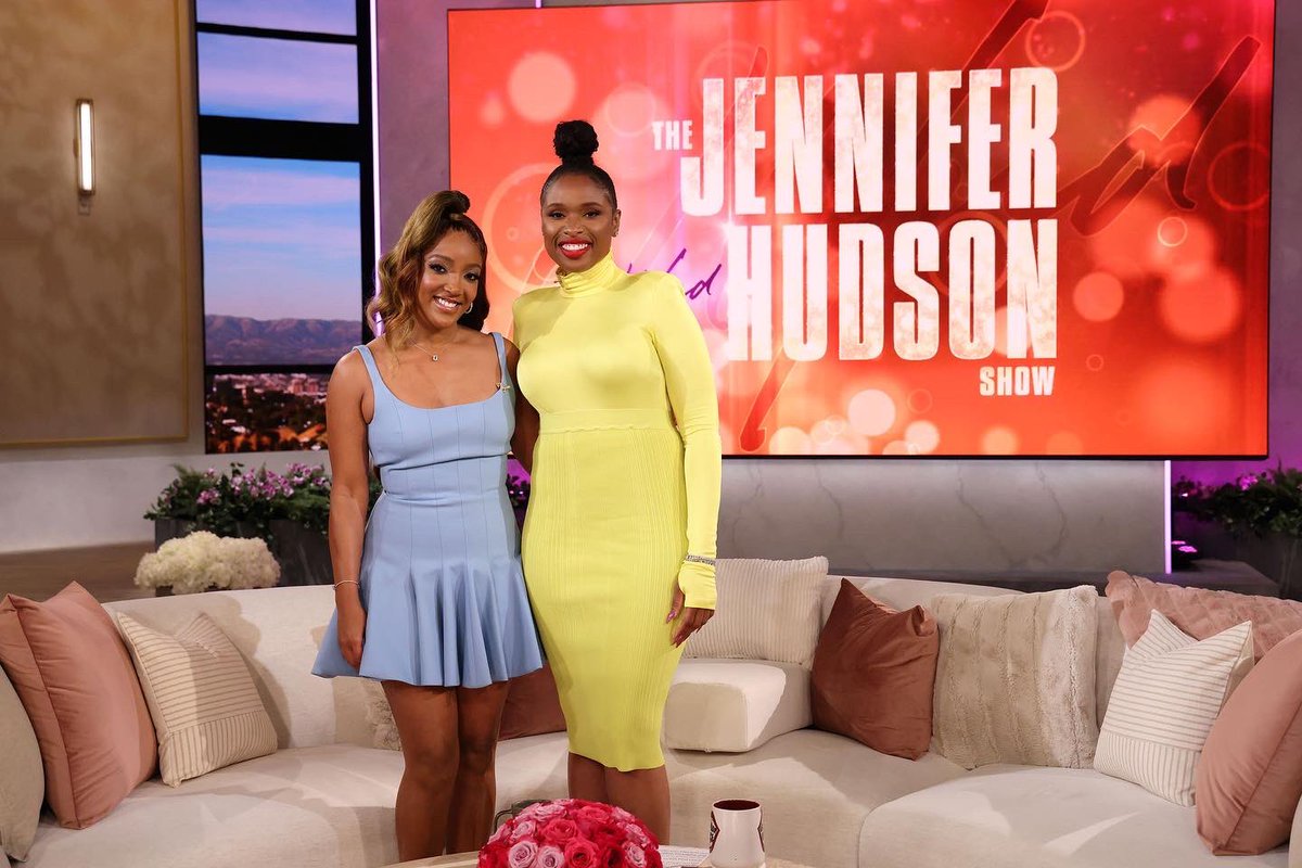 MickeyGuyton's tweet photo. Loved being a part of @IAMJHUD’s amazing new show! Thanks for having me! What an honor to be the first musical guest. 💜

📸 Chris Millard / Warner Bros. https://t.co/rEdoKGlpc7