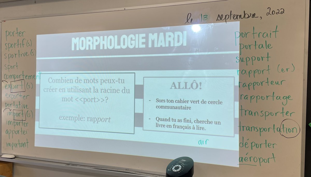 mmestairs's tweet photo. EF6A rocking some morphology work this morning! This spurred some great discussions about prefixes and suffixes. The Science of Reading at work 🙌🏻 @maryhoneywelles https://t.co/oX4w1tm6ol