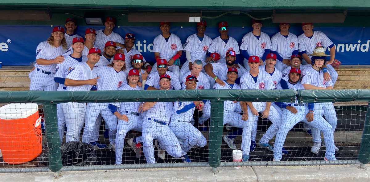 SBCubs's tweet photo. The boys (and the staches 🥸) are ready. #sbcubs #playoffs https://t.co/etIH9ezKCi