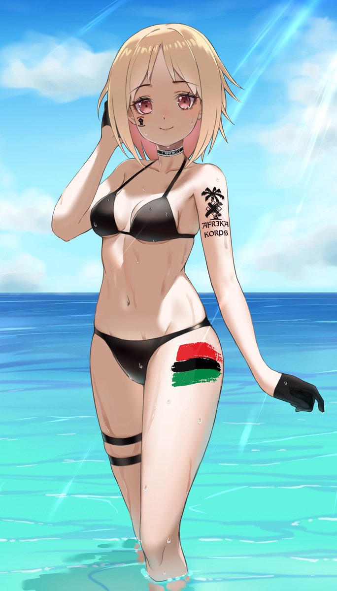 IronBlacked's tweet photo. "I have been put in charge of the Ironbloods Africa based forces! I don't know why my colleagues are so concerned about it!" https://t.co/KpYQRL0AqA