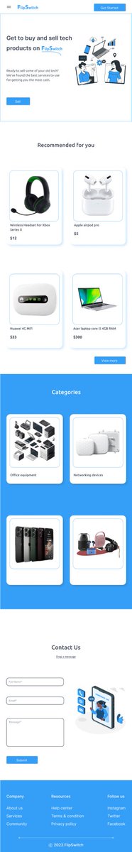 TheMystty's tweet image. #Day26 - landing page
#I4GDesignChallenge  #I4G30DaysOfDesign #TechisHiring