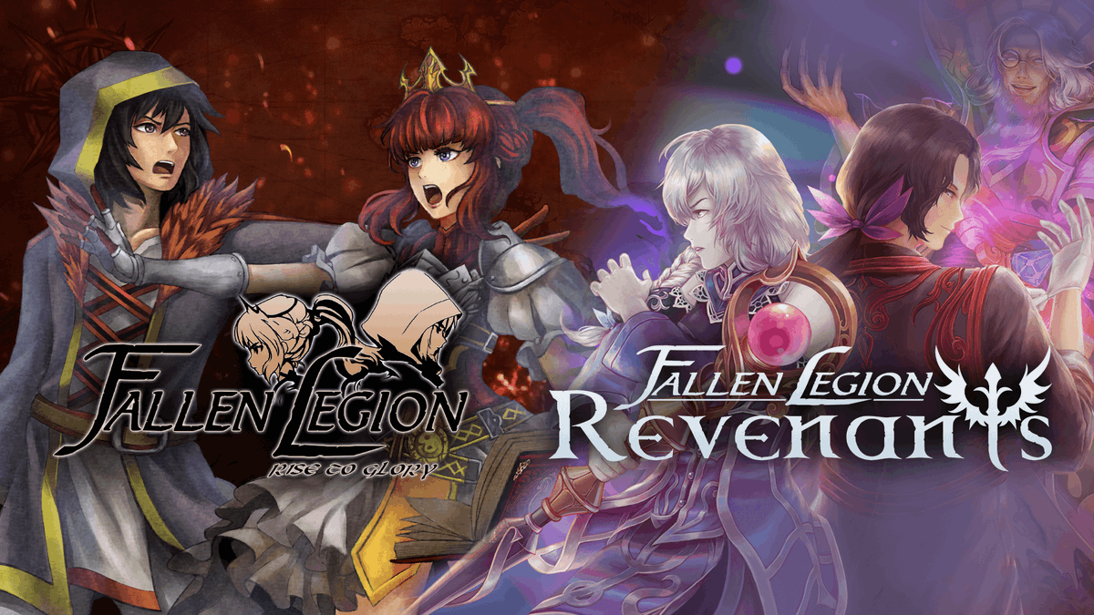 NISAmerica's tweet photo. We're gonna be going live in about 20 minutes to stream some more Fallen Legion: Rise to Glory / Fallen Legion Revenants on Xbox! 🎮👀

Join for good times and good vibes as always 😎

🔗: (https://t.co/kUxp8RJ2ve) #FallenLegion https://t.co/irbxPs3a87