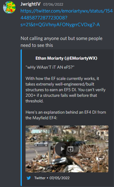 Enderjay1000's tweet photo. @SlippinWx @StreamwiseHodo (4/?) Just one, of his many examples of continuous hypocrisy. John will start an argument somewhere, get called out and go crying to some server - in this case his private server. https://t.co/PmKOxS4xtf