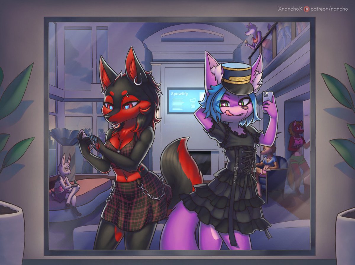 XnanchoX's tweet photo. 4K Version: https://t.co/4tMjEVLbVa
My gallery on Furaffinity: https://t.co/CgyETarygq
#xnanchox #furry #furryart #furryartwork #anthro #anthroart #furrySFW #SFW #anthroSFW #furryoc #Litho_and_Zoe https://t.co/cjCMYvKVUF