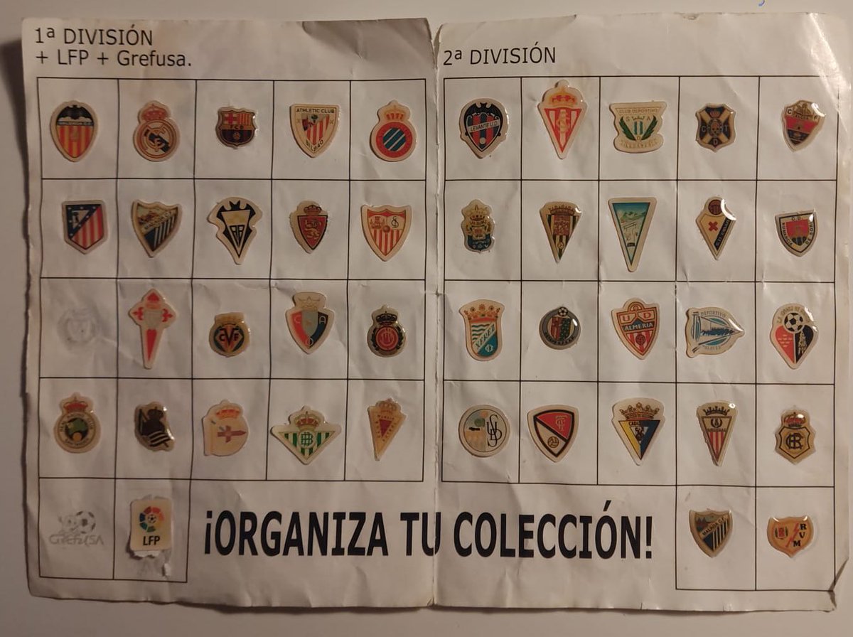Ronchel_DJ's tweet photo. He encontrado esto en un cajón. Liga 03-04. He vuelto a mi infancia por un momento… https://t.co/Mz9OmQsP0c
