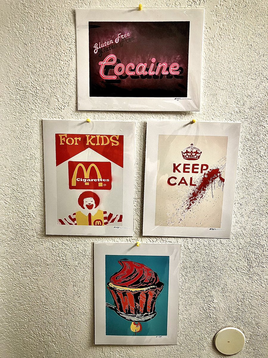 Wholesome bathroom art prints by <a href="/badartinc/">neal burkinshaw</a>