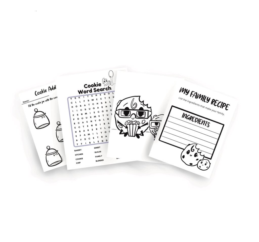 I have designed a complete 30 page activity booklet to go with my new book  A Family Recipe! Please consider supporting this project so we can get the book printed! 
kickstarter.com/projects/renee…