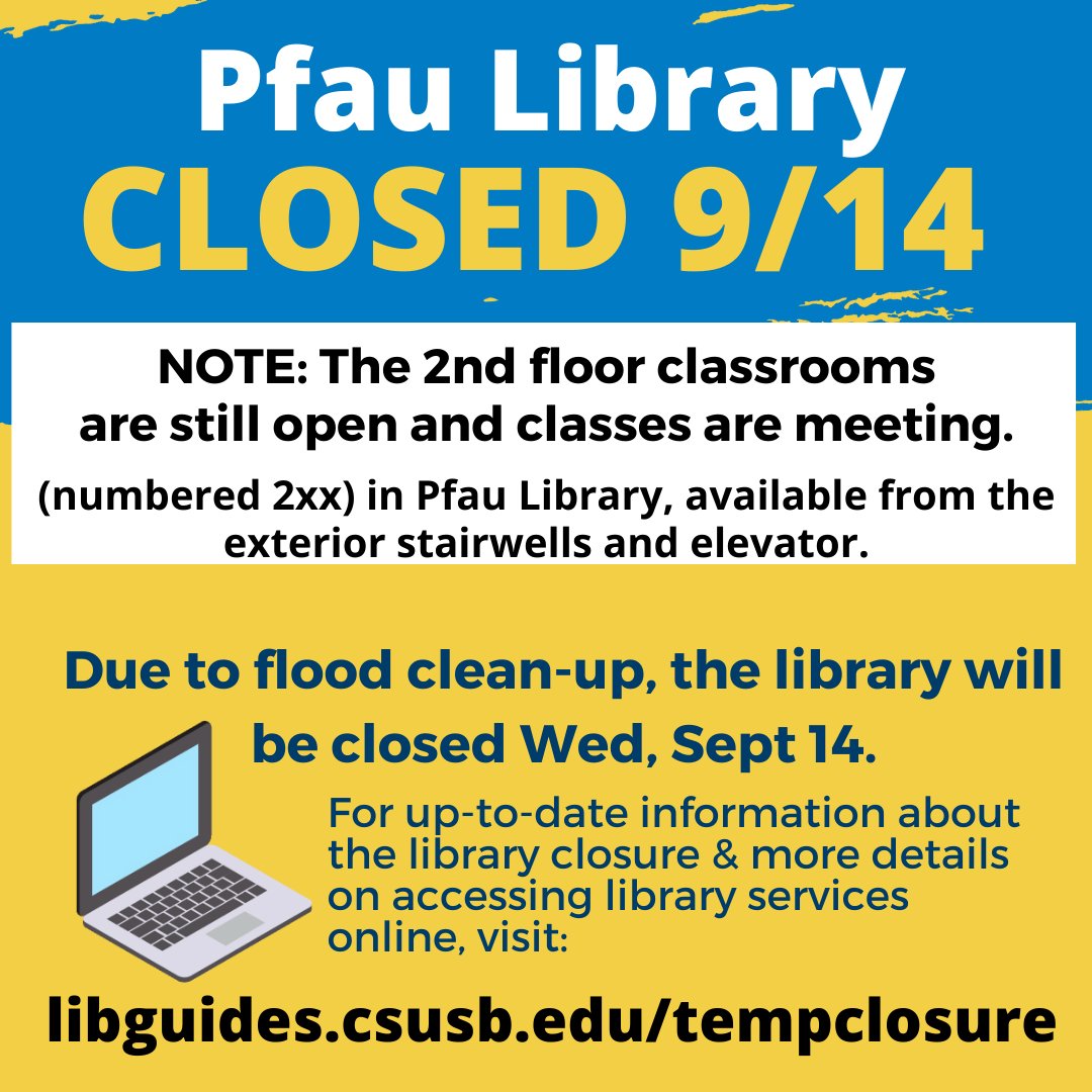 John M. Pfau Library tweet media