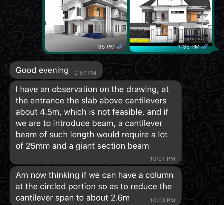 ModernspaceC's tweet photo. Draft model of 7Bedroom Classical Duplex prep for Rendering 💯💯🏗….

So now , my structural engineer said I span 4.5m and it’s not feasible…😂😂😂😂

I told him no , ITS POSSIBLE 

#Engineering #architecturaldesign #modernhome #CivilEngineering #structure https://t.co/S6PYtsatKn