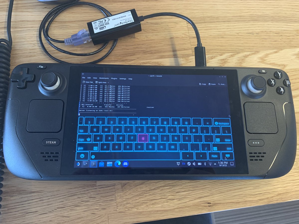 I got my steam deck yesterday, it's so slick and easy to play games with and generally just tinker around with 💖

"What games have you installed on it so far"

iperf