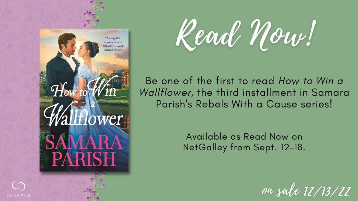 What if society's most outgoing diamond fell in love with wallflower? How does their life work? 

What if a second son was forced into society when he'd rather be in his one-room shack in American wilderness? 

ARCs for How To Win A Wallflower are live! netgal.ly/ipPY9p