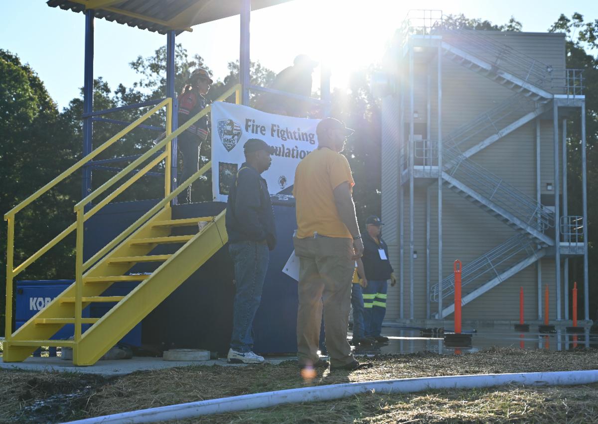 IMRBMineRescue's tweet photo. Competition Day 1 of 3. Mine Rescue Teams begin their three day rotation between the six team events (and solo technician event) at the 2022 International Mine Rescue Competition (IMRC 2022).
#IMRC2022 #IMRB #MineRescue #SalvamentoMinero #RescateMinero https://t.co/GymTD8YzWq