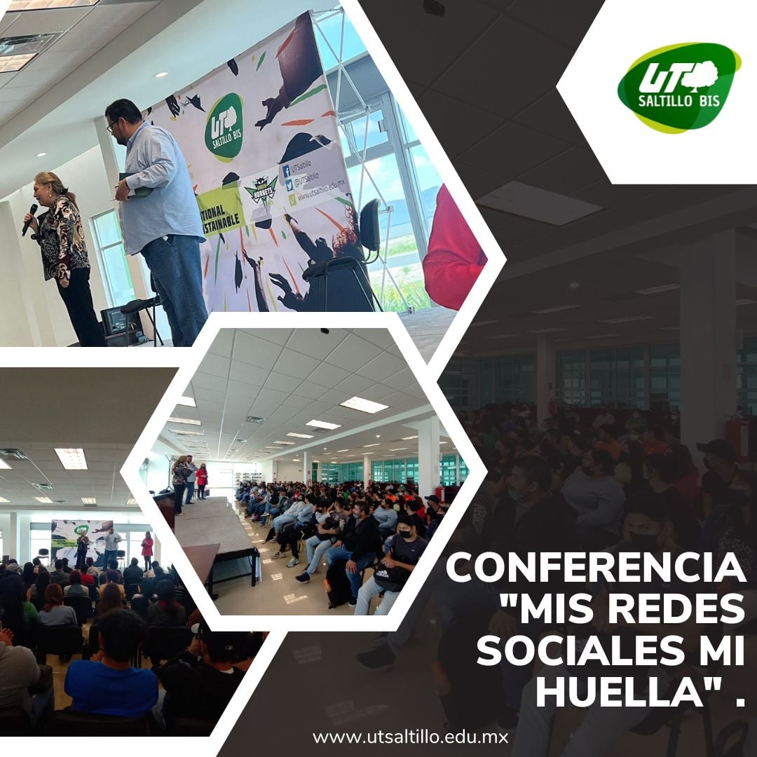 UTSaltillo's tweet image. Alumnos de nuestra universidad en la conferencia "Mis redes sociales, mi huella" impartida por el Ing. Miguel Monroy Robles de la COPARMEX.

#UTSaltillo #Conferencia #Redessociales