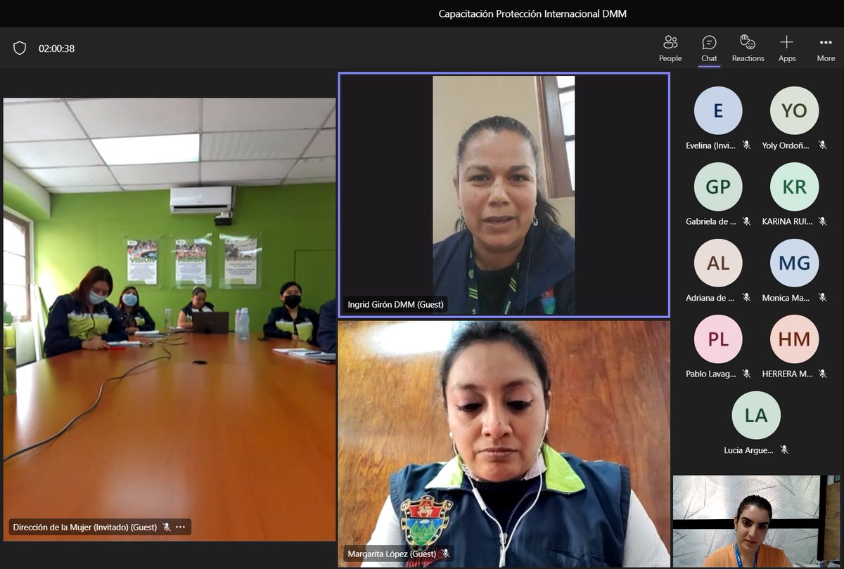 indjaian's tweet photo. El trabajo que realiza la DMM es fundamental en la identificación de casos de mujeres que pueden acceder a los servicios que brindamos en @ACNURamericas 🇬🇹 y fue un gusto poder intercambiar experiencias con una dirección tan bien estructurada.
Seguimos adelante #conlosrefugiadas https://t.co/CSZ1QyBYZV