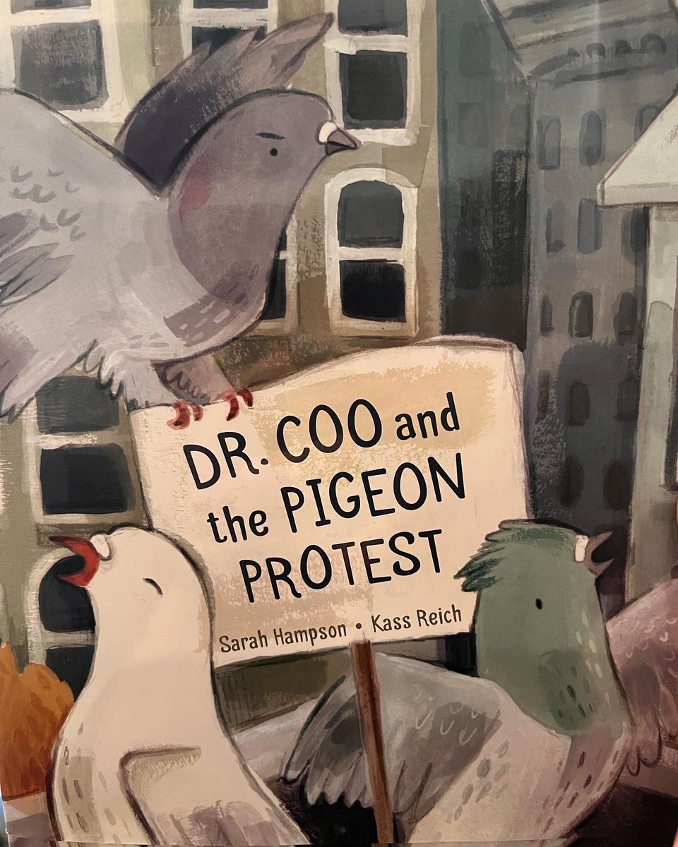 Delighted that worldwide English school market rights for my children’s book, Dr Coo and the Pigeon Protest, sold to the Center for the Collaborative Classroom (CCC) in US. Dr Coo will be part of literacy program for Grade 4. 
Thank you to @kidscanpress
