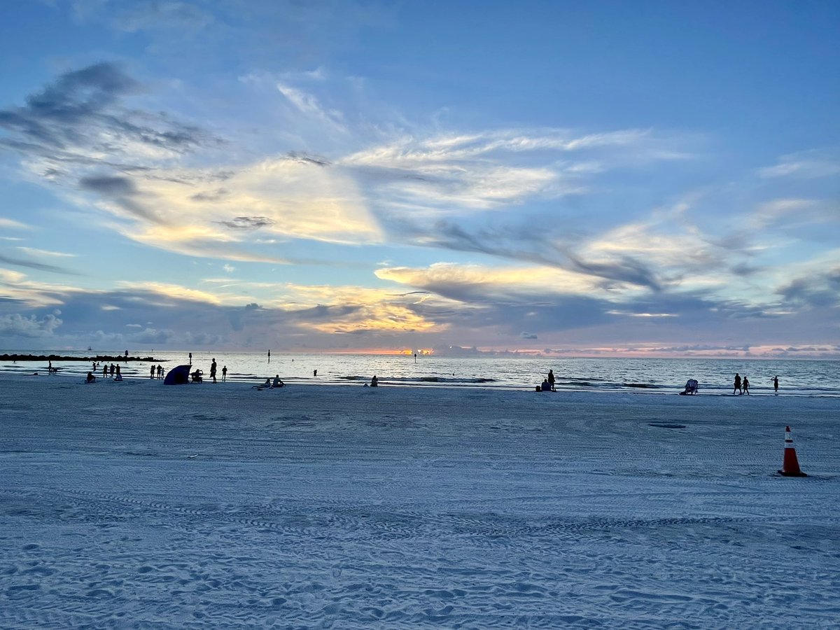 Clearwater Beach sunset #Clearwater #Florida