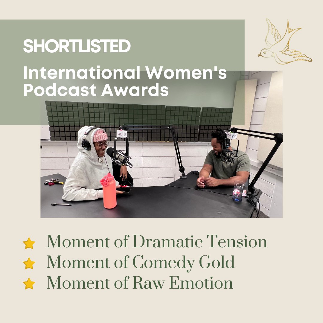 Thrilled to share that <a href="/BattleFatiguePC/">Battle Fatigue Podcast</a> has been short-listed in 3 separate categories for the <a href="/IWPodcastAwards/">International Women’s Podcast Awards</a>! Congratulations to our amazing team <a href="/AJLovesHoodies/">AJ *Rest In Love, Oluwatoyin Salau*</a>, <a href="/TrapeziusJones/">Dalin</a>, @tinanole, @fwmpodcast, Corine Kuehlthau &amp; Jeff Gall.#podcast #podcasting #podcastlife